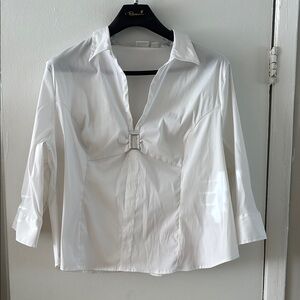 Cato Women White Blouse Size 26/28W